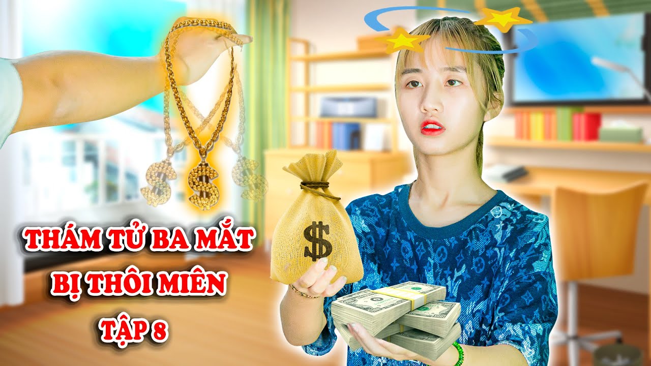 Hạt Tiêu Bị Thôi Miên Đưa Hết Tiền Cho Người Lạ - Thám Tử Ba Mắt Hạt Tiêu Tập 8 - Phim Táo Xanh TV