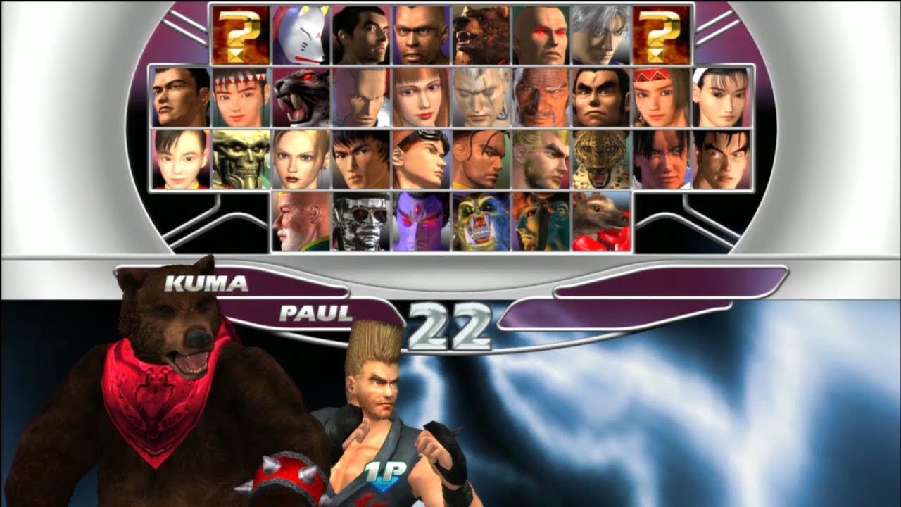 Tekken Tag Tournament - Paul Phoenix & Kuma