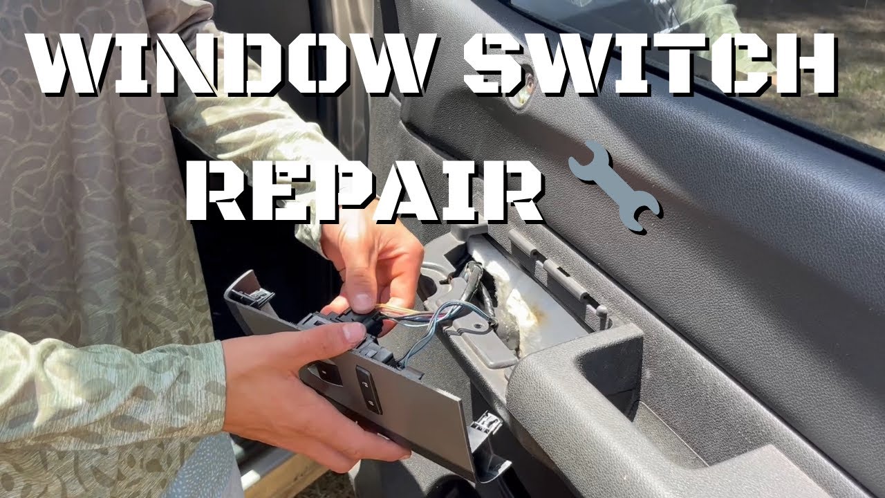 2008-2013 Chevy Silverado Power Window Switch Repair