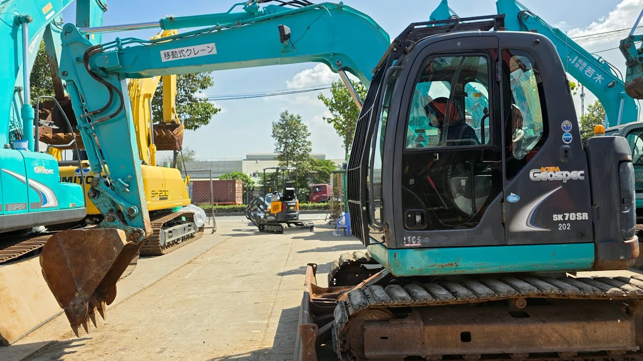 Siêu Phẩm KOBELCO SK70SR-1 Sản Xuất 2012 Giá Hơn 6 Đồng Có Những Gì | Mỷ Cơ Giới 