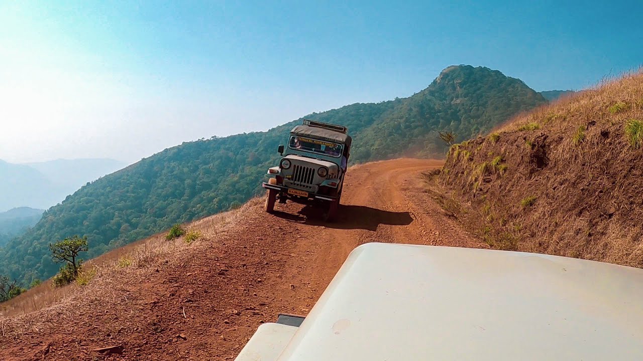 Kodachadri Jeep Ride | Gopro hero 8 Cinematic video |  Mookambika | Kudajadri