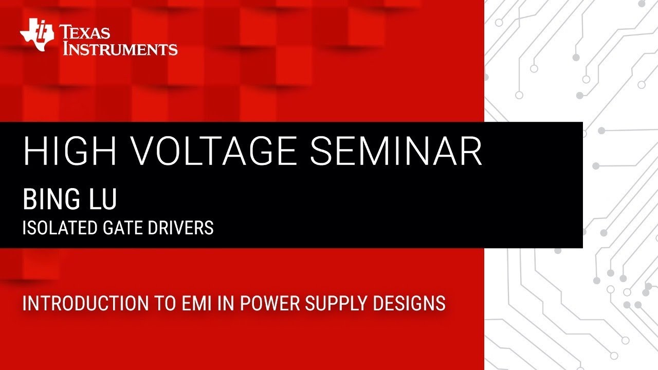 Introduction to EMI in power supply designs