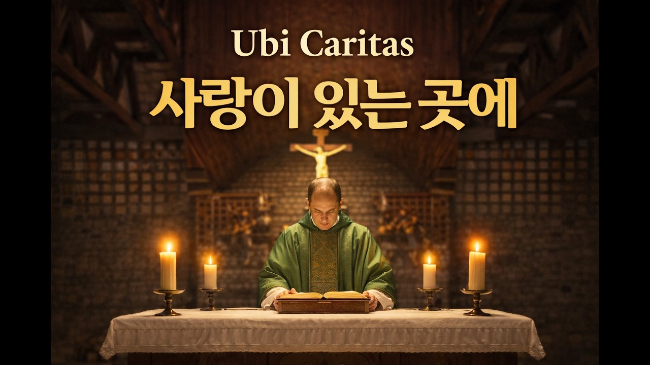 Gregorian Chant – Ubi caritas et amor | 성목요일 세족례 성가