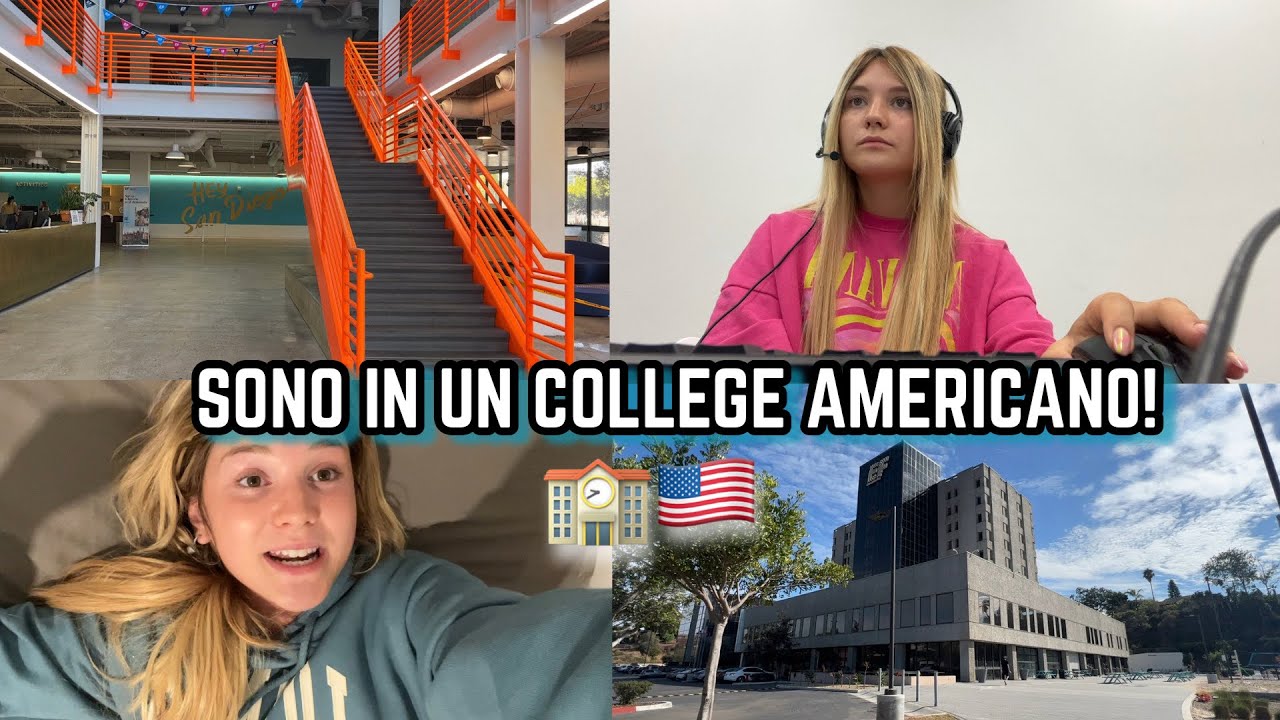 SONO IN UN COLLEGE AMERICANO! ♕