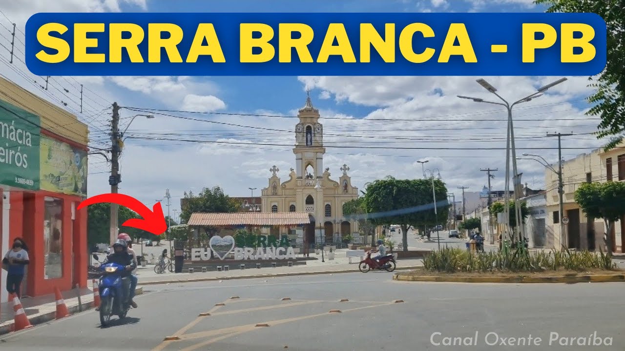 Passamos pela cidade de Serra Branca no cariri paraibano.