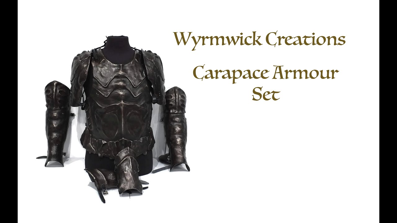 Carapace Armour Set | Larp Costume | Beetle Armour