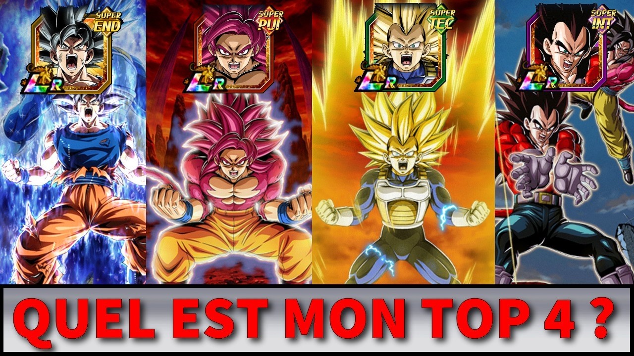 QUEL TOP 1 PARMI LES 4 LR PARTIE 1 ET 2 DE L ANNIVERSAIRE DES 11 ANS ? : DRAGON BALL Z DOKKAN BATTLE