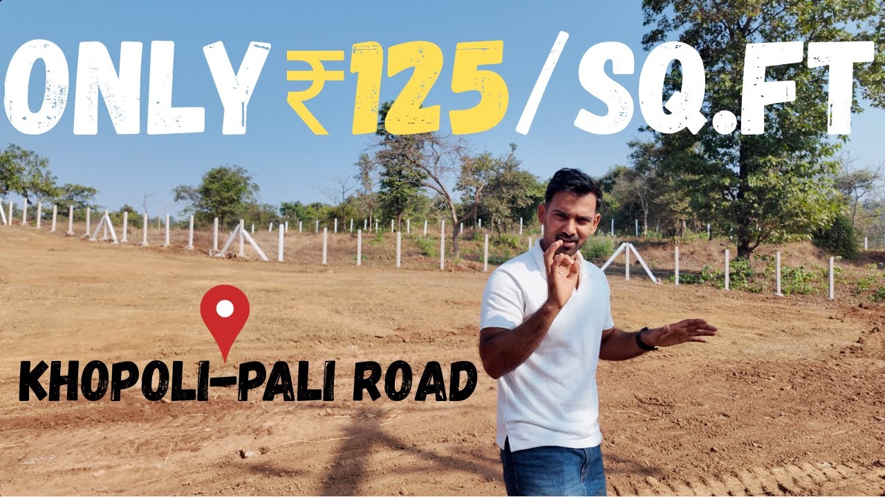 1.5 Acre Agriculture Land Just 10 Minutes from Ballaleshwar Ganpati Mandir Khopoli - Pali Road.