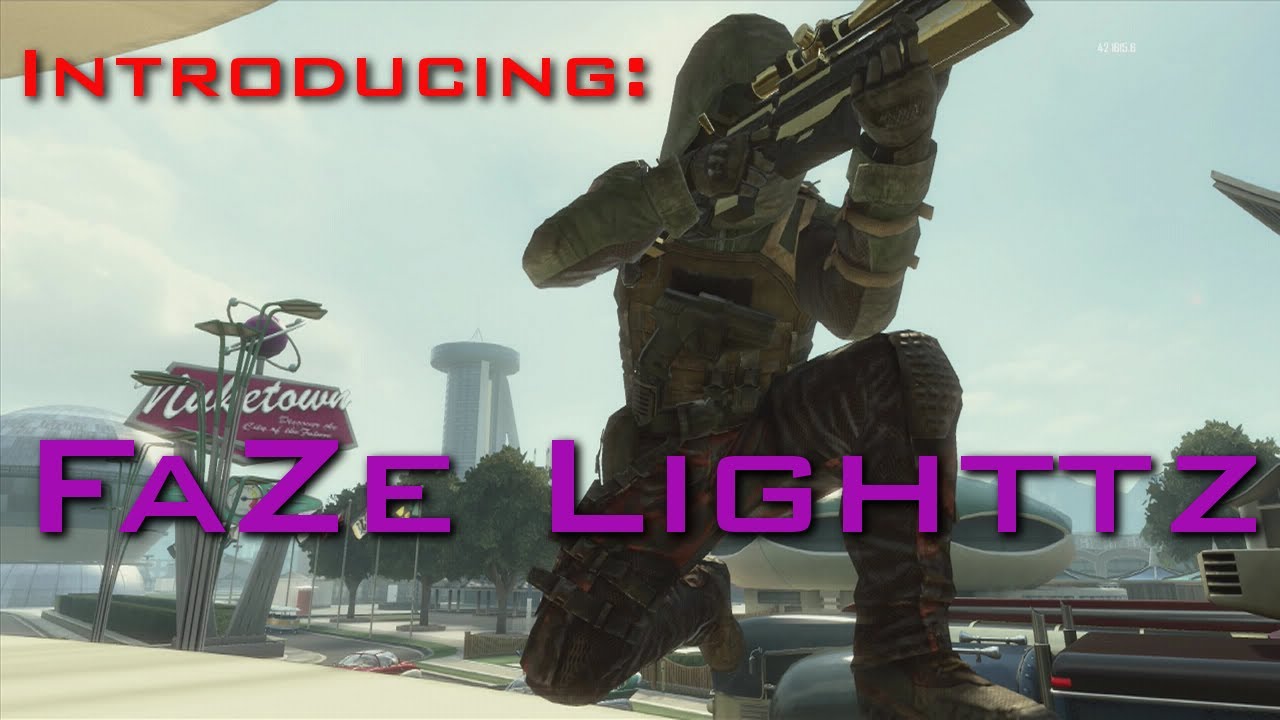 Introducing FaZe Lighttz-Call of Duty Sniping Montage! #FaZe5 (Black Ops 2 gameplay)