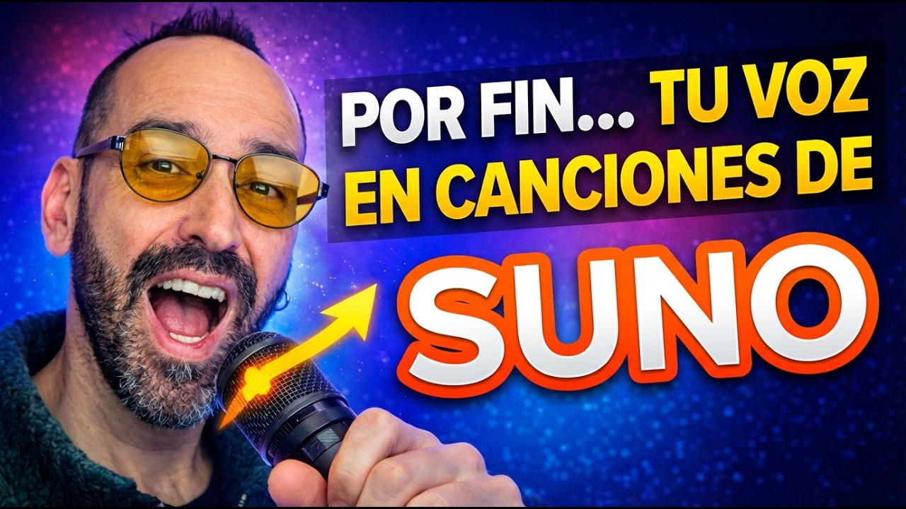 👉 Tu VOZ en CUALQUIER canci&oacute;n (SUNO 5.5 lo ha hecho posible)
