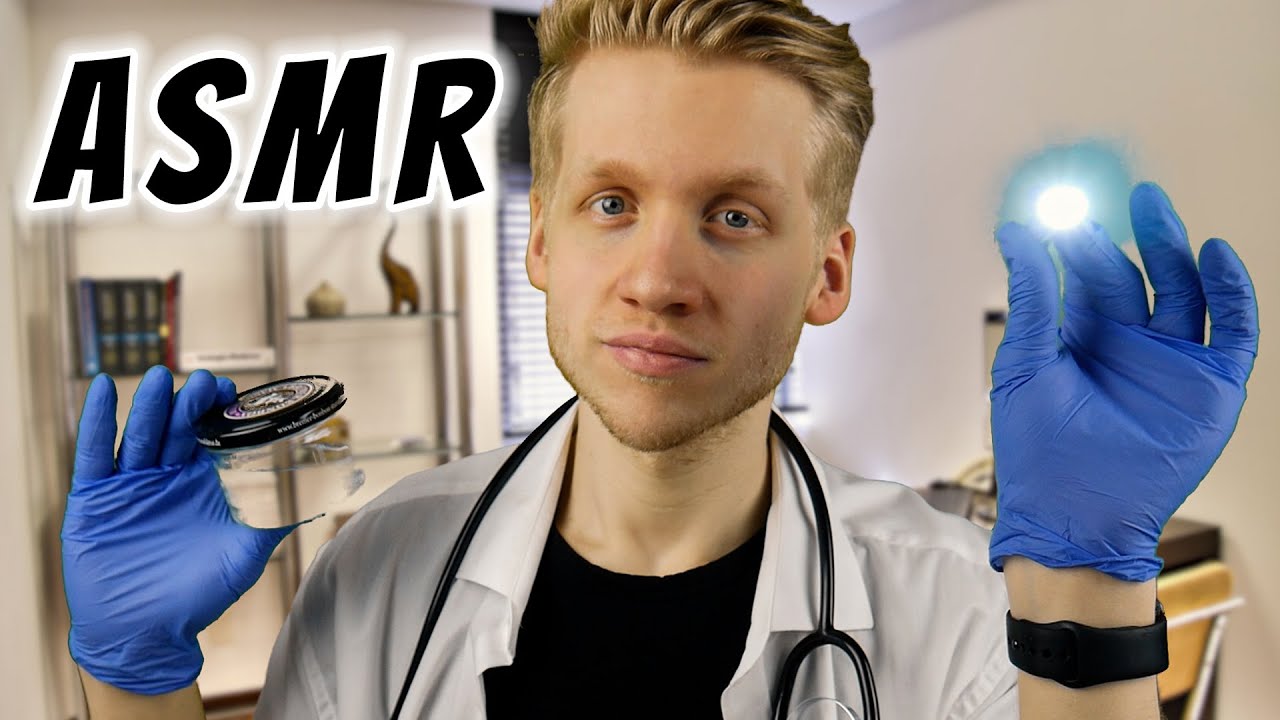 ASMR | Ich untersuche deine FÜNF SINNE! (Riechen, Schmecken, Tasten, Hören und Sehen)