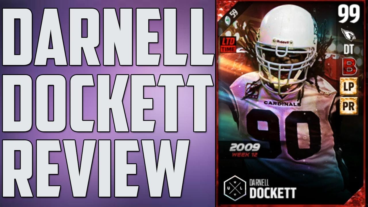 How Good is 99 Overall Darnell Dockett? - MUT 17 Player Review