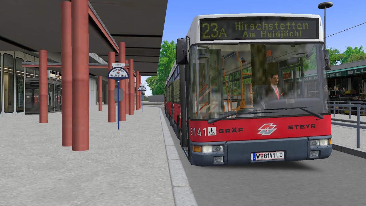 OMSI 2 - Wien 2 Addon - Gräf/Steyr NG235 - Linie 23A (Kagran U - Hirschst.)
