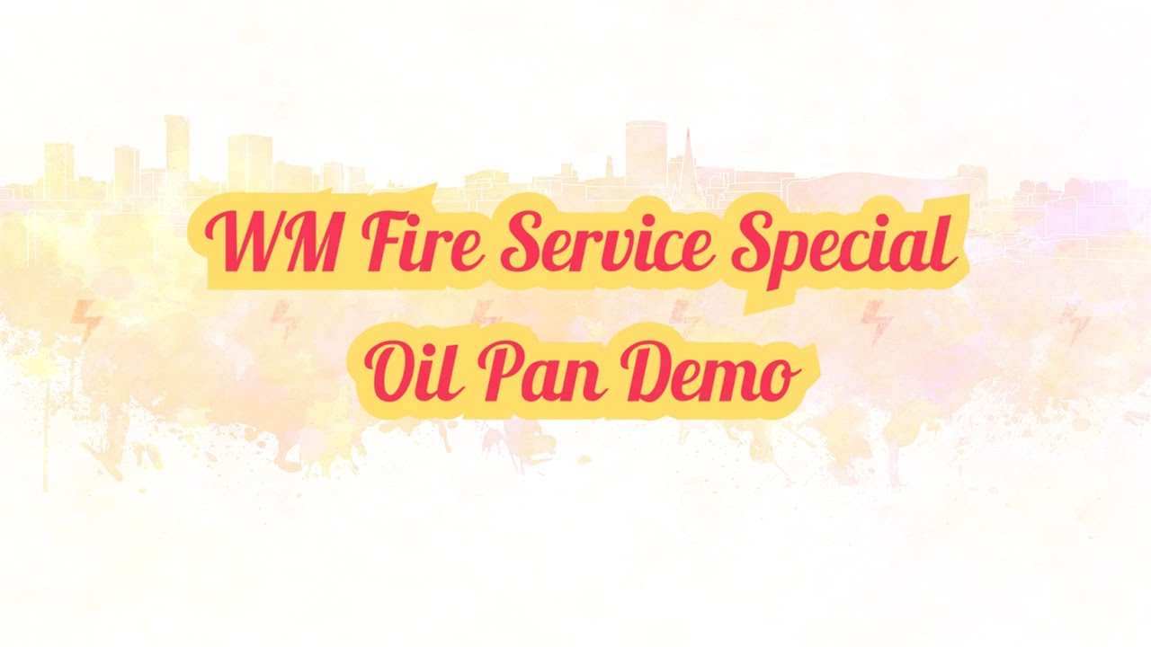 Breakfast Show: West Midlands Fire service special - Chip/Oil Pan Fire Demonstration