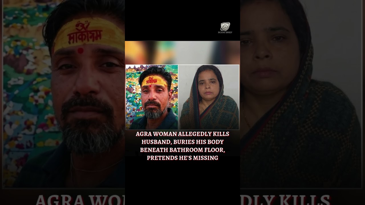Wife Allegedly Murders Husband, Hides Body Under Bathroom in Agra