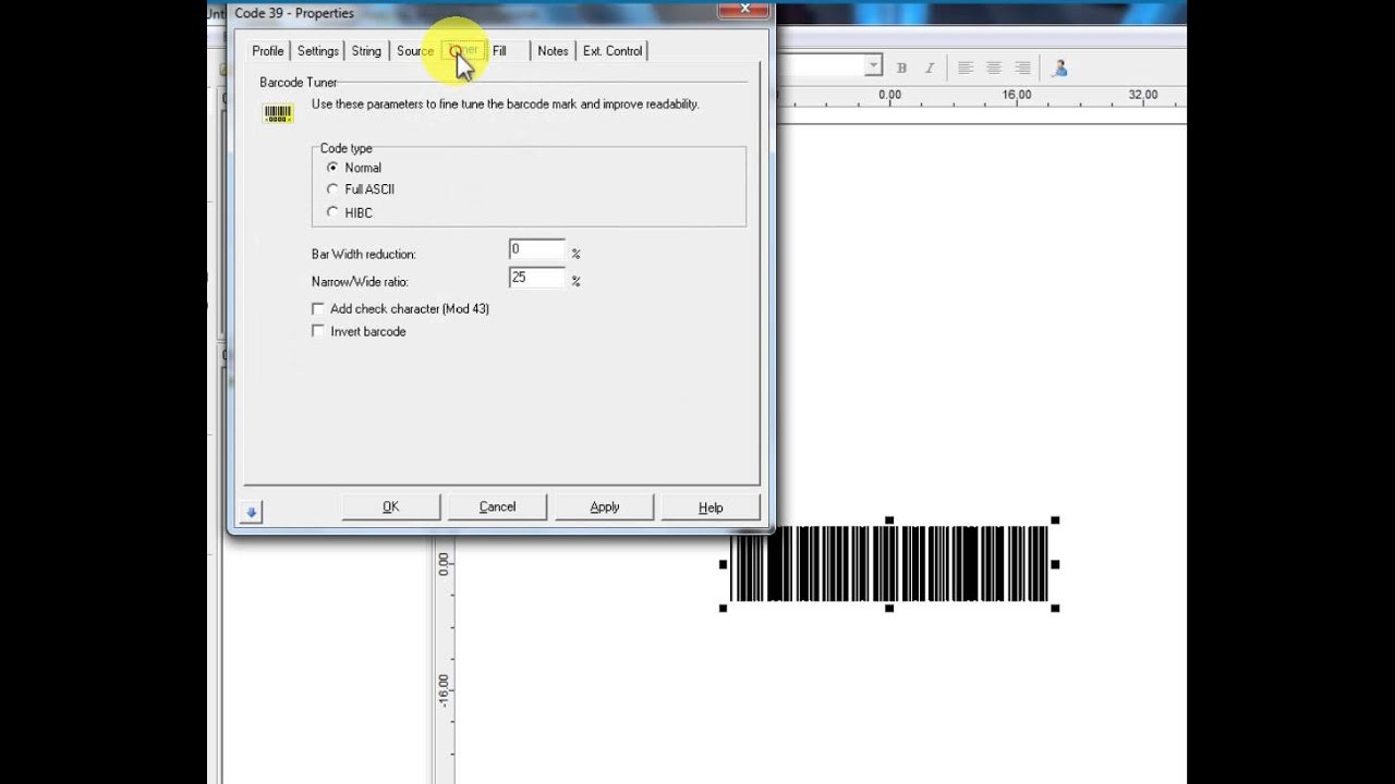 Creating a Linear Barcode - Laser Marking Software Training