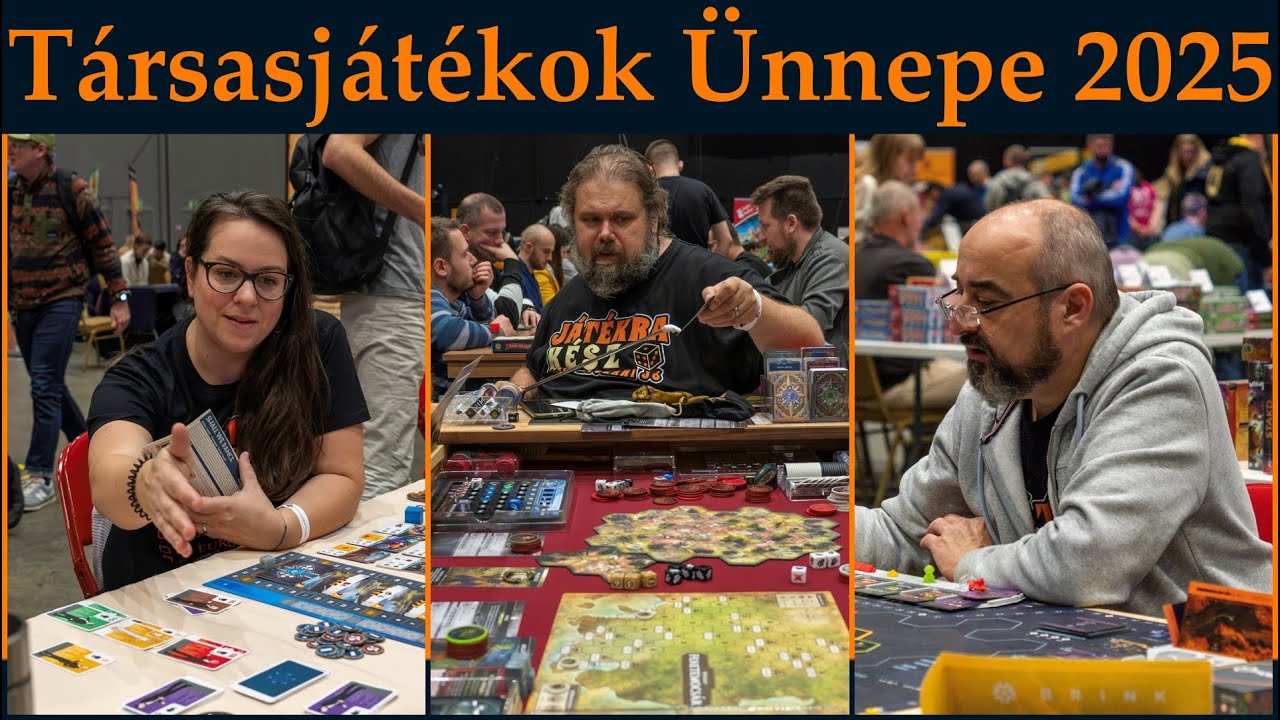 Társasjátékok Ünnepe 2025 – A játék öröme és közössége | Helyszíni hangulatvideó