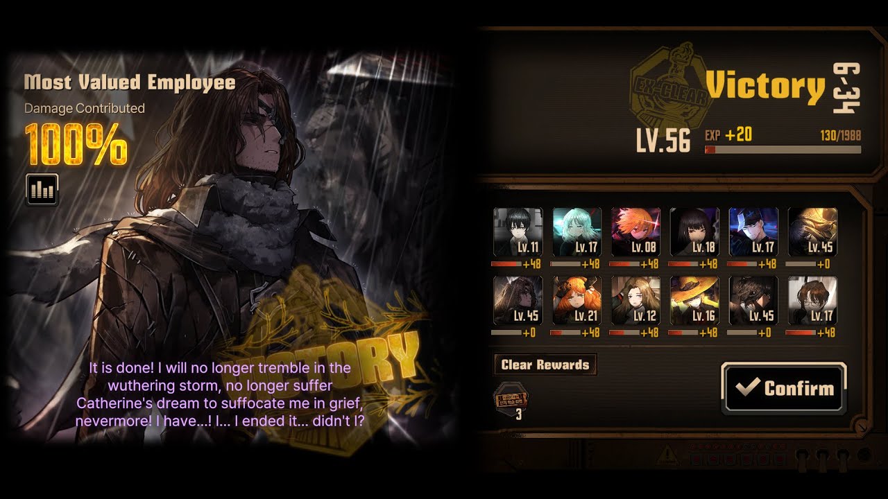 Wild Hunt Heathcliff 6-34 Solo [ Limbus Company ]