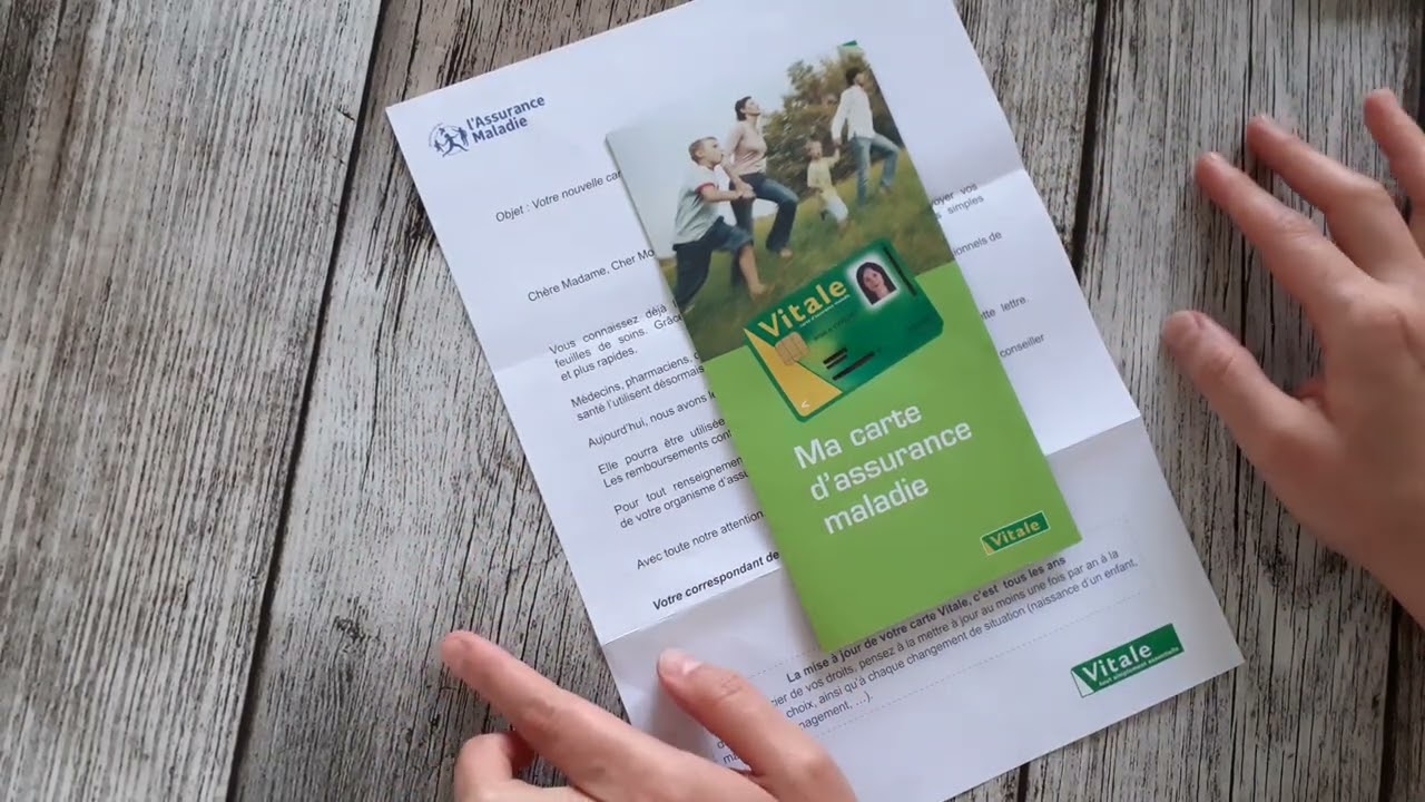 وثائق مطلوبة لحصول على كارط فيتال طلب demande de carte vitale numéro de sécurité sociale l'assurance