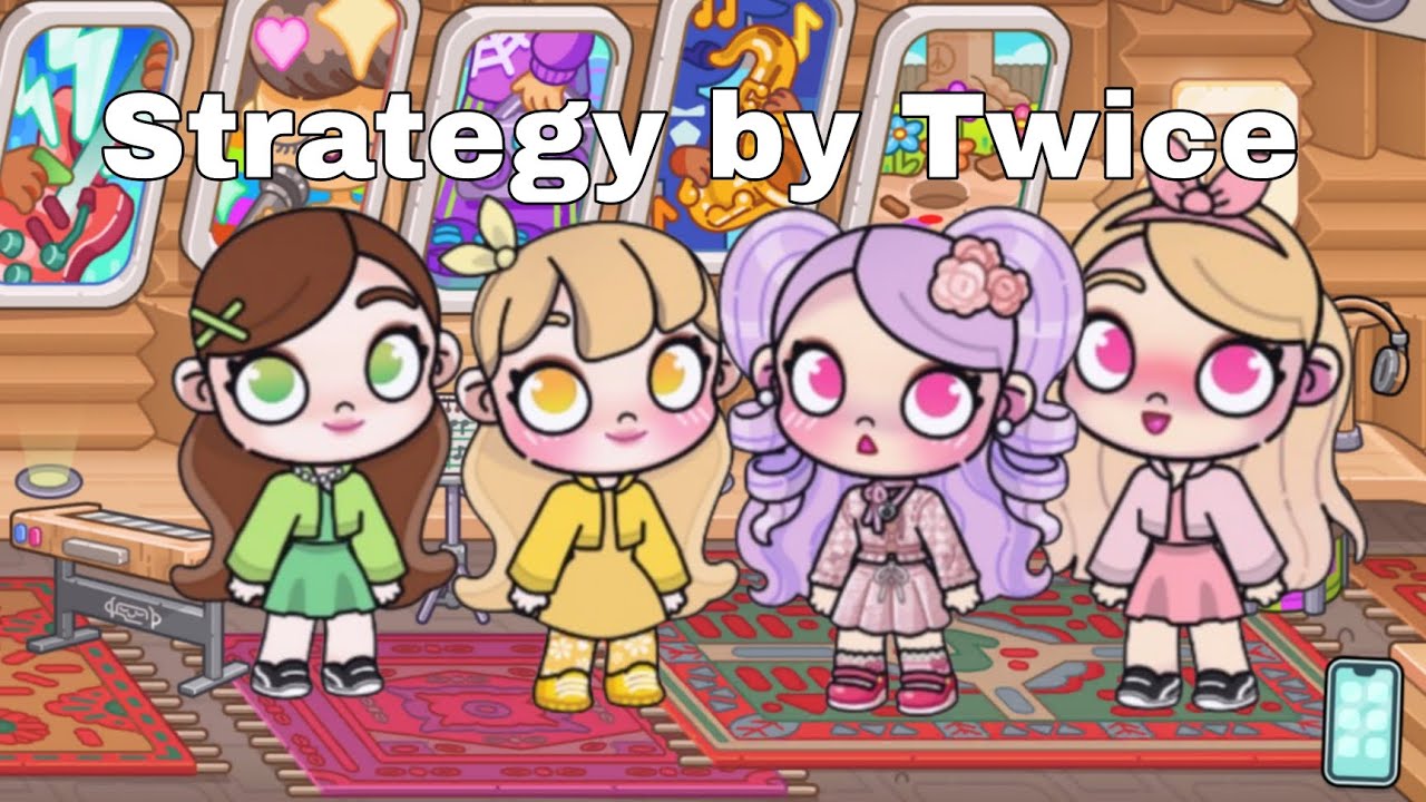 Strategy by twice in avatar world!!