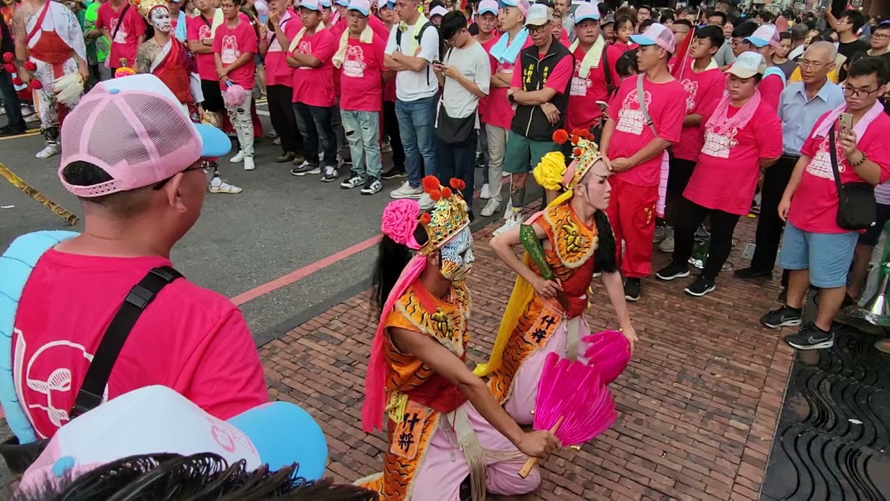 2024新竹都城隍廟奉旨賑孤繞境 - 古桃城拱吉堂什家將參禮感謝台