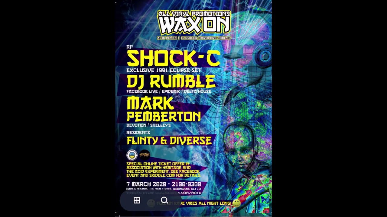 Shock C, Wax On @ The Hare & Hounds, 7 March 2020