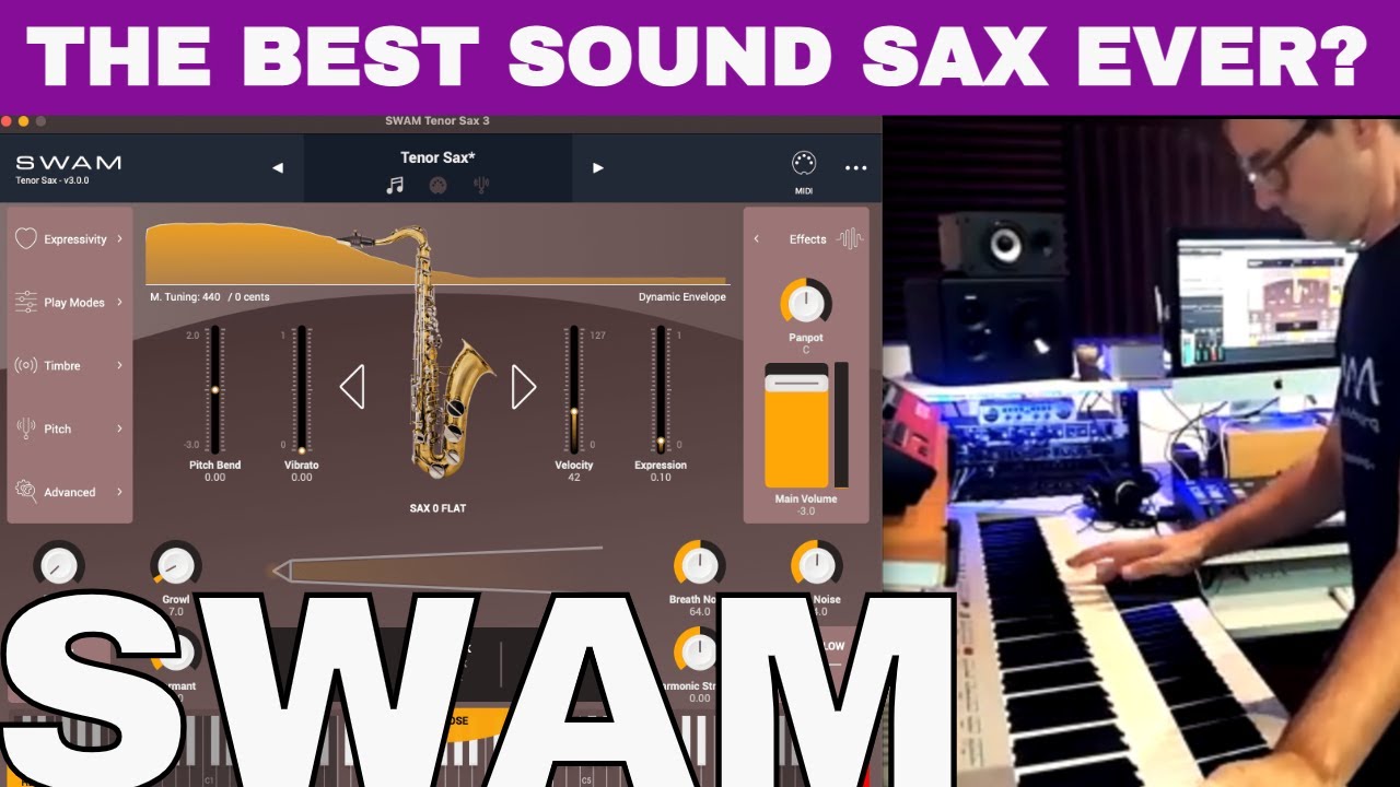 Лучший звук саксофона? SWAM Sax V3 и получите скидку 10% на AGDugros