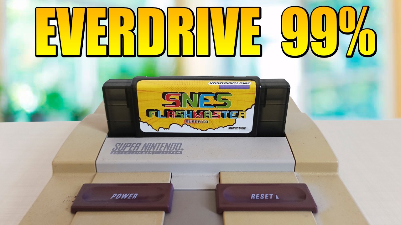 EVERDRIVE para SUPER NINTENDO que TODOS Deveriam TER