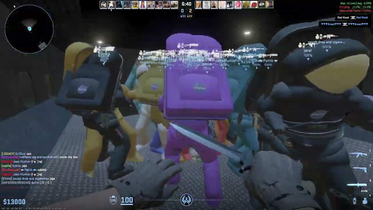 CS2 | Zombie Escape Mod | ze_space_flight_p (MAPEADORES Server)