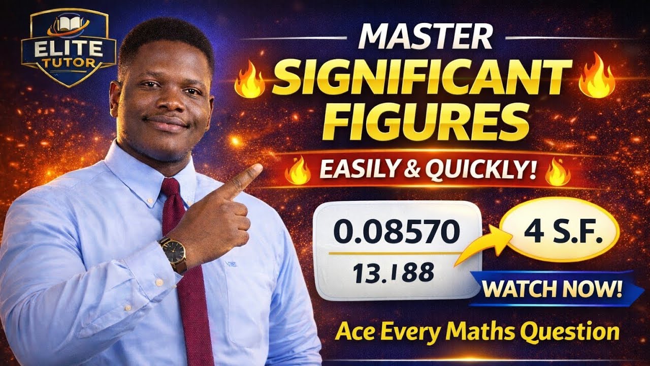 Significant Figures Made Easy | Simple Tricks for WAEC, NECO & JAMB (Fast & Clear)