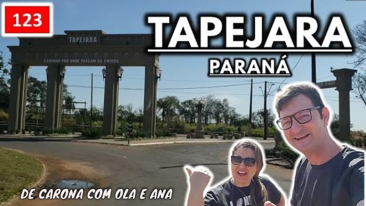 123 🌎 TAPEJARA PR  Como é  TAPEJARA no Noroeste DO PARANÁ