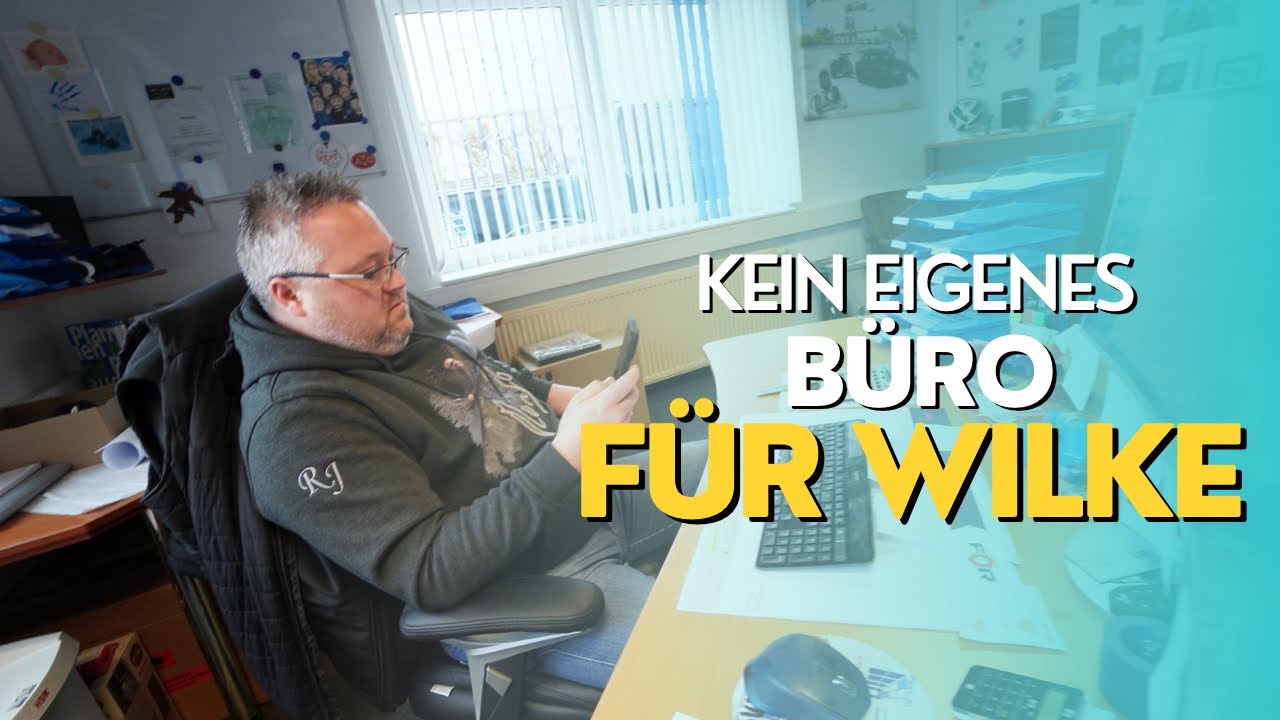 Kein Platz für Wilke im Büro - Neuer Mitarbeiter?