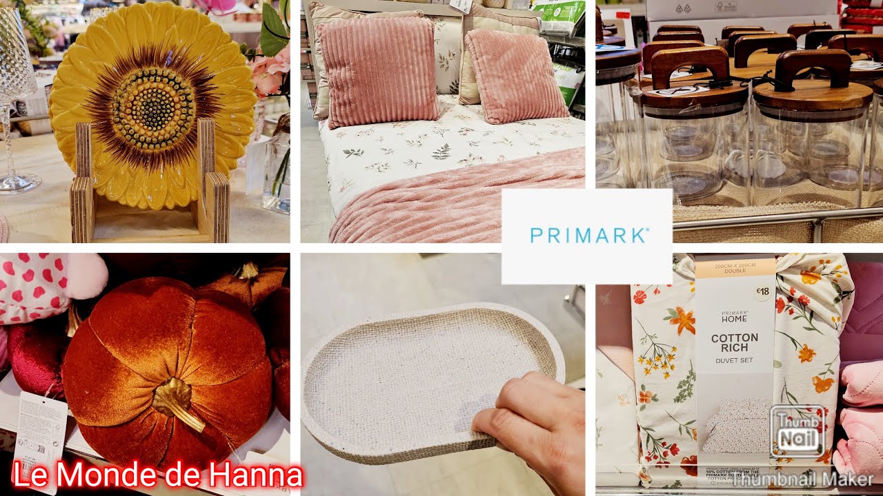 PRIMARK FRANCE 19-08 HOME DÉCORATION VAISSELLE
