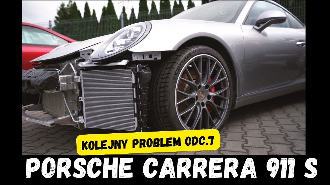 Porsche Carrera 911 model 991.2 - kolejny problem ale wewnątrz !!!
