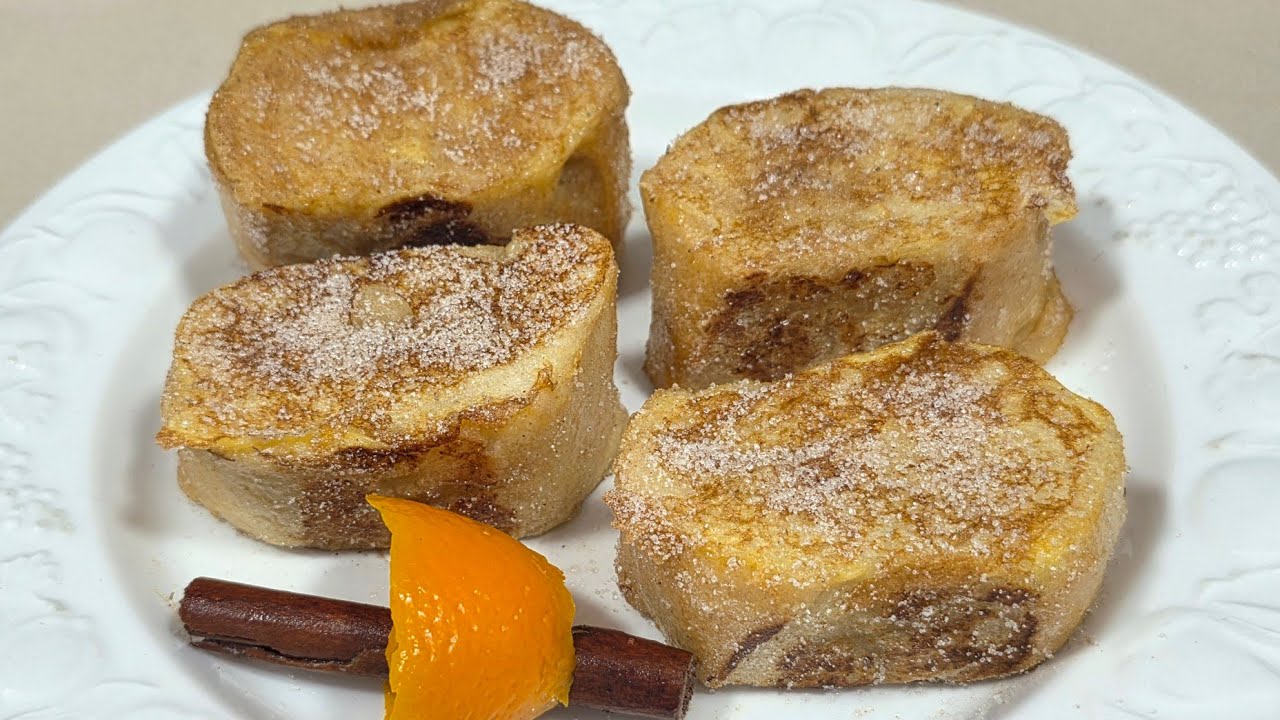 ✝️ Las torrijas sin freir m&aacute;s r&aacute;pidas y ricas 😋// BEATRIZ COCINA 