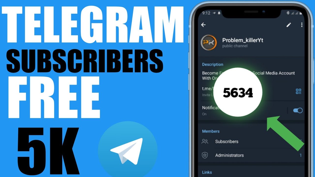 How To Increase Telegram Subscribers Without Login | Free Telegram Subscribers