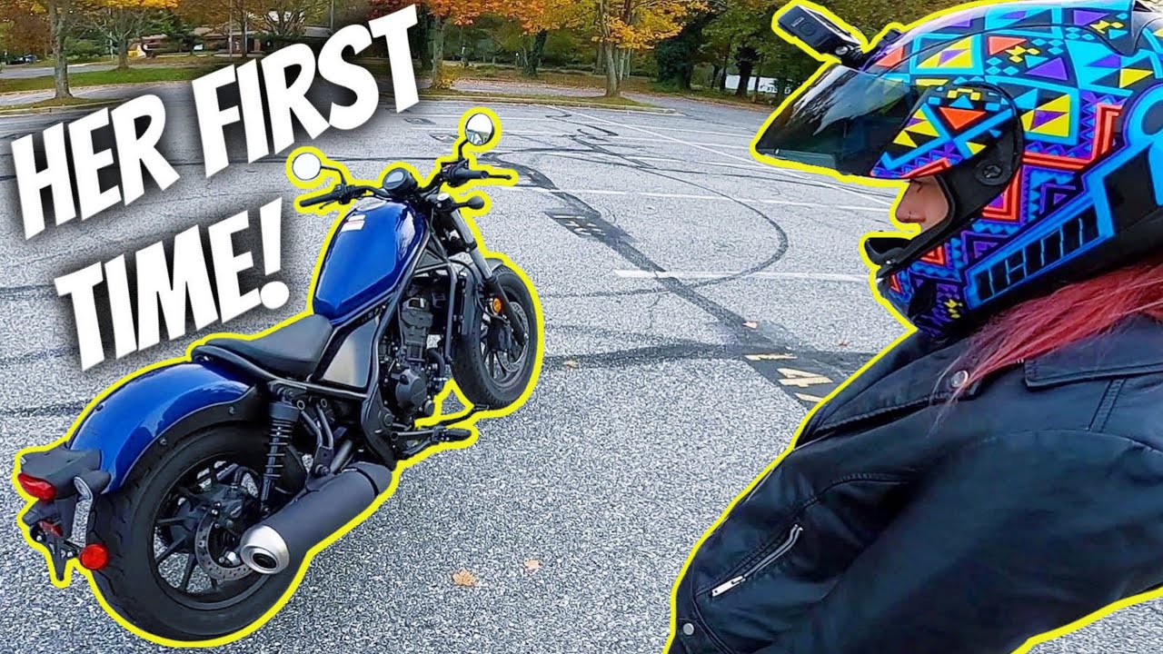 Learning How To Ride A Rebel 300 (Day 1)
