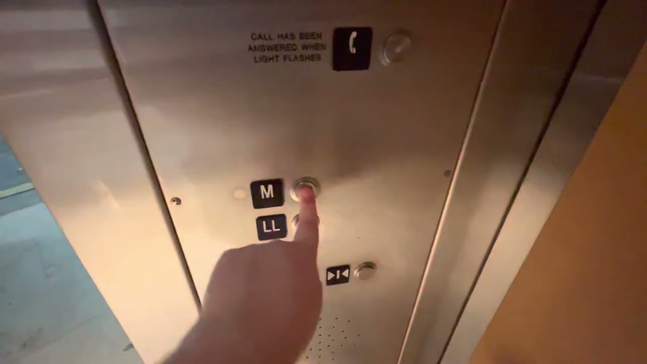 Schindler HT Hydraulic Scenic West Plaza Elevator At SouthPark Mall In Charlotte, NC