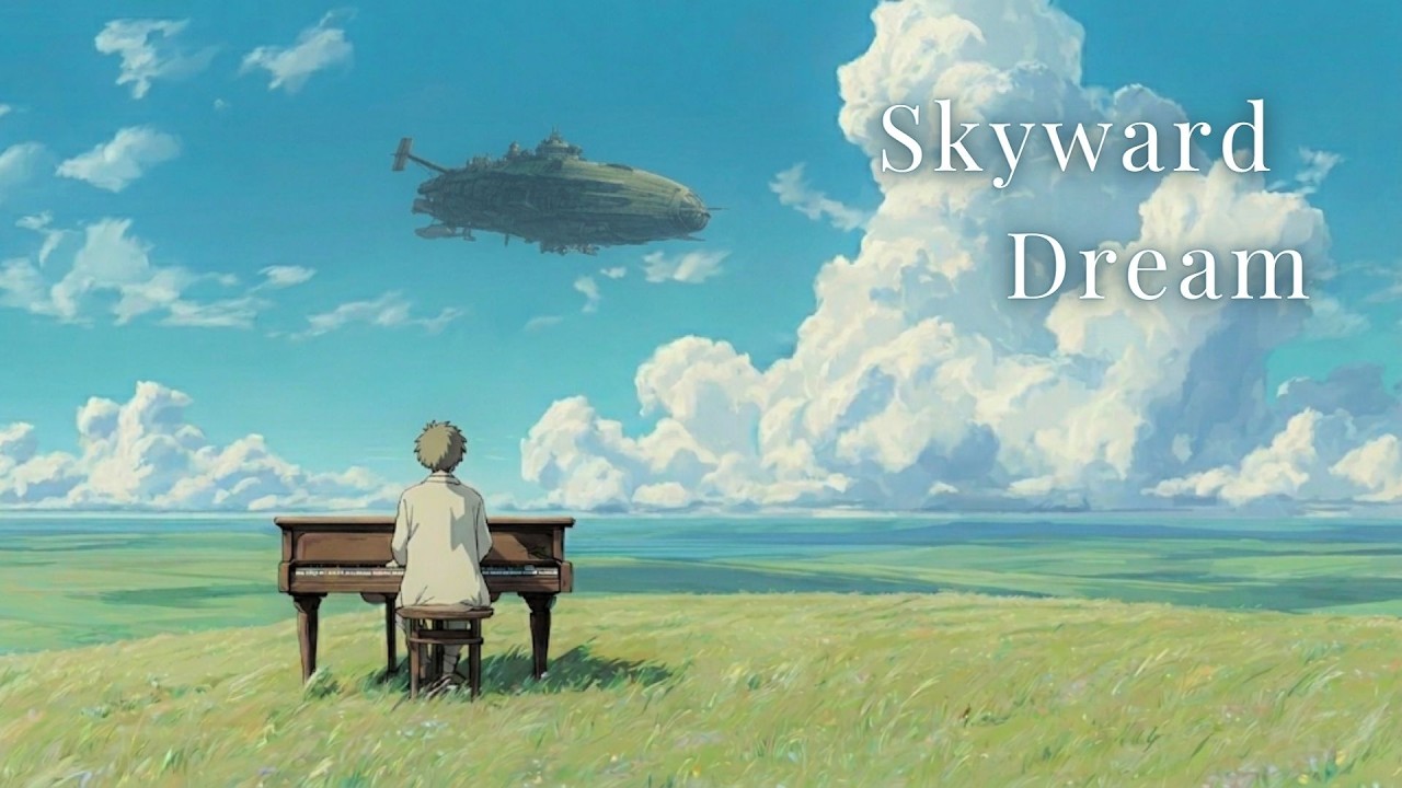 Relaxing Piano Music: Skyward Dream – Beautiful Sleep Music, Stress Relief, Study Music