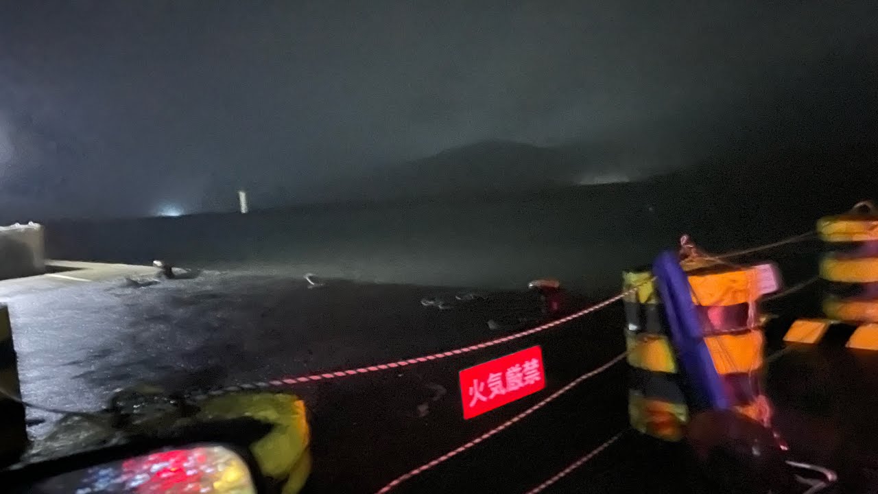 2022年6月25日　小浜漁港　釣り車中泊　はじまりは雨☂️