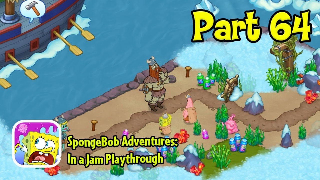 All Aboard the Viking Ship! | SpongeBob Adventures: In a Jam Playthough Part 64
