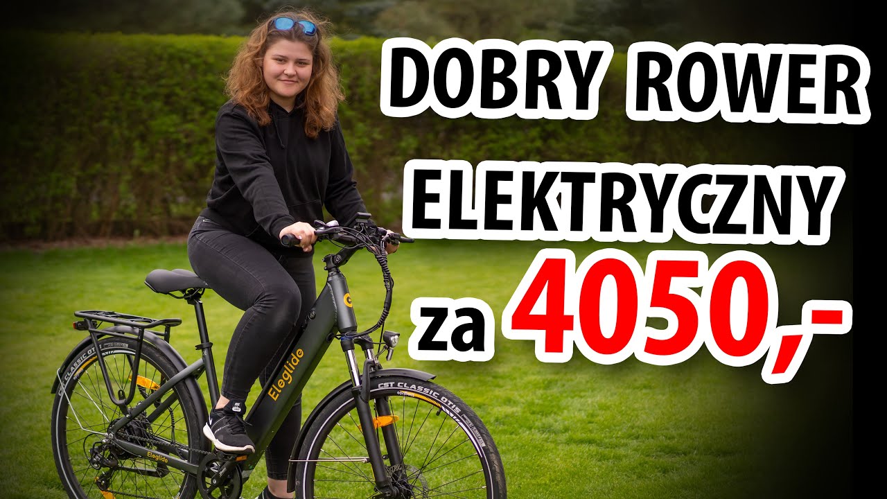Napędzani prądem, Elektryczny pęd - Eleglide T1 - Ciekawy ROWER elektryczny.