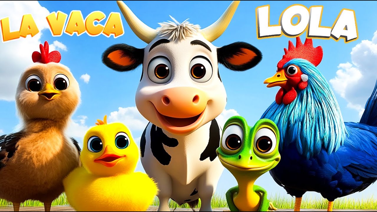 LA VACA LOLA | Canciones Infantiles | Música Para Niños #cancionesinfantiles #shorts #español