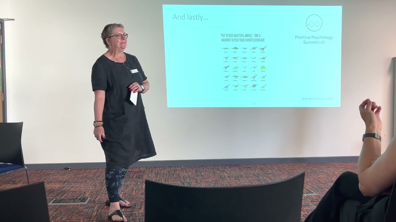 Positive Psychology Summit 2024: Jane at the Bucks New Uni 10th Positive Psychology Symposium,  2022