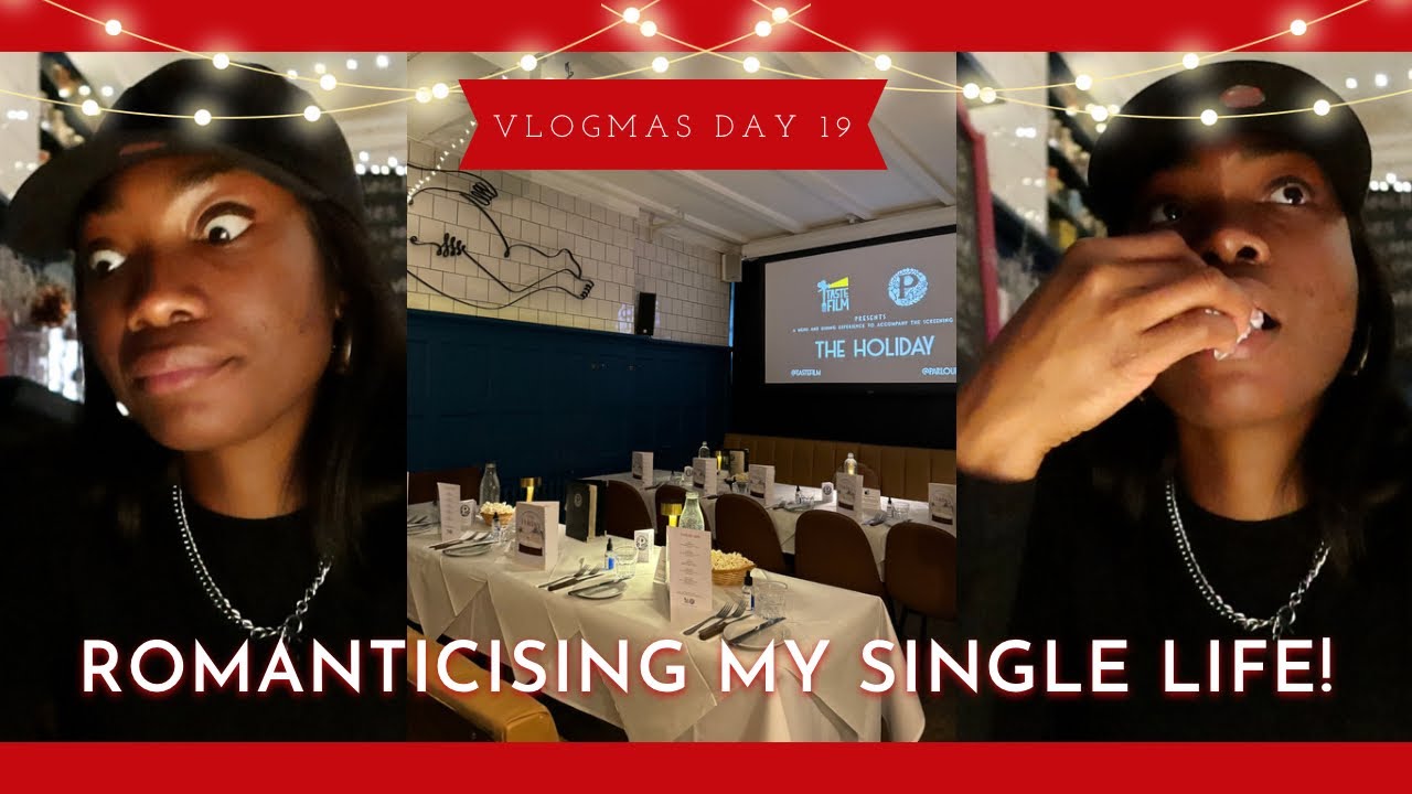 VLOGMAS DAY 19 | TAKING MYSELF ON A SOLO DATE • IT DEFINITELY ENDED IN TEARS!