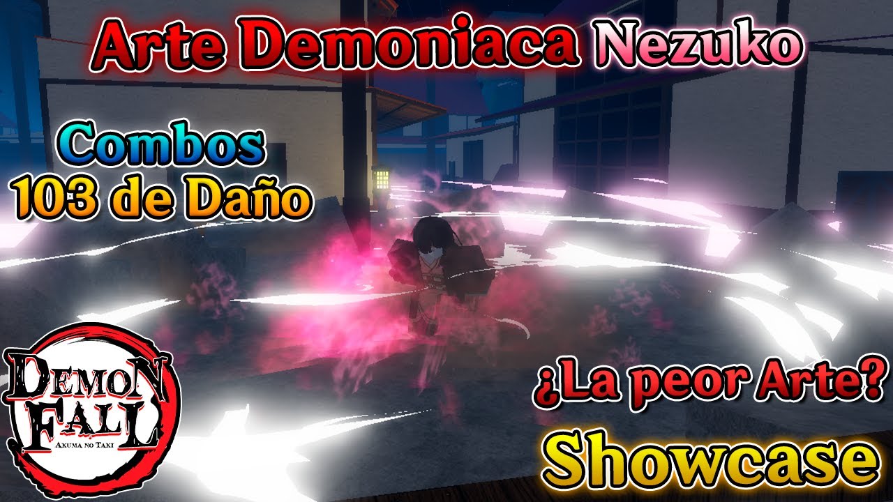 Demon Fall Showcase Nezuko Roblox