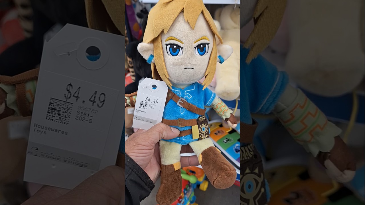The Legend of Zelda Breath of the Wild Link Plush Plushie collectible toy item #goldhunter137
