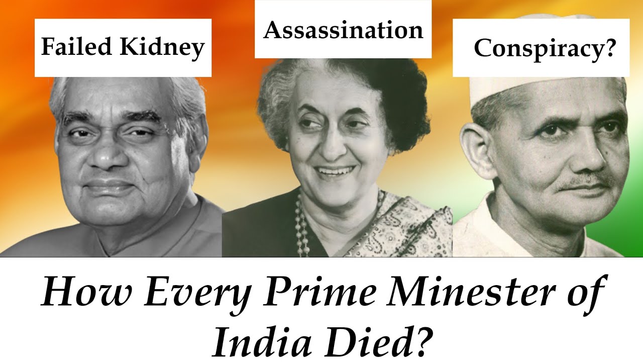 Death of Every Indian Prime Minister, Listed