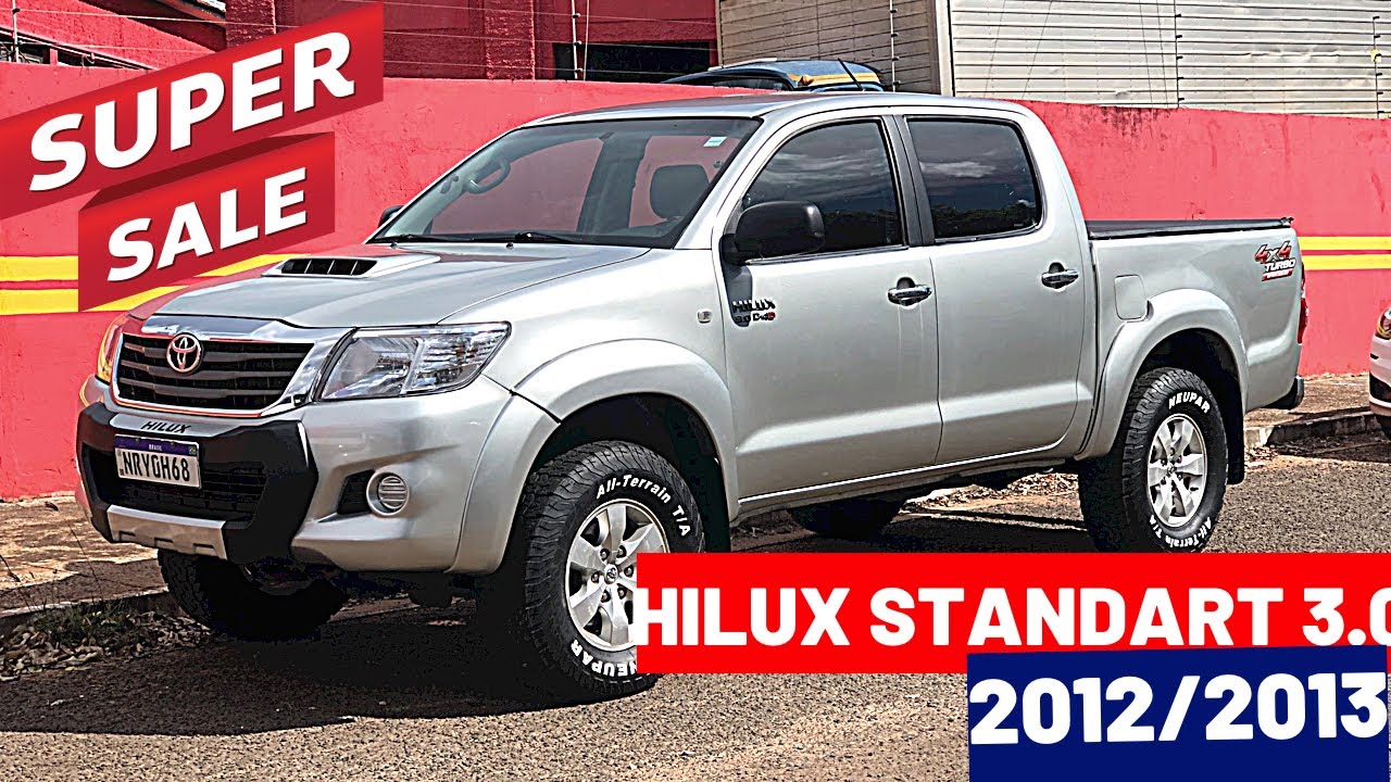Toyota Hilux Standard 3.0 4x4 Turbo Diesel 2013 A venda!