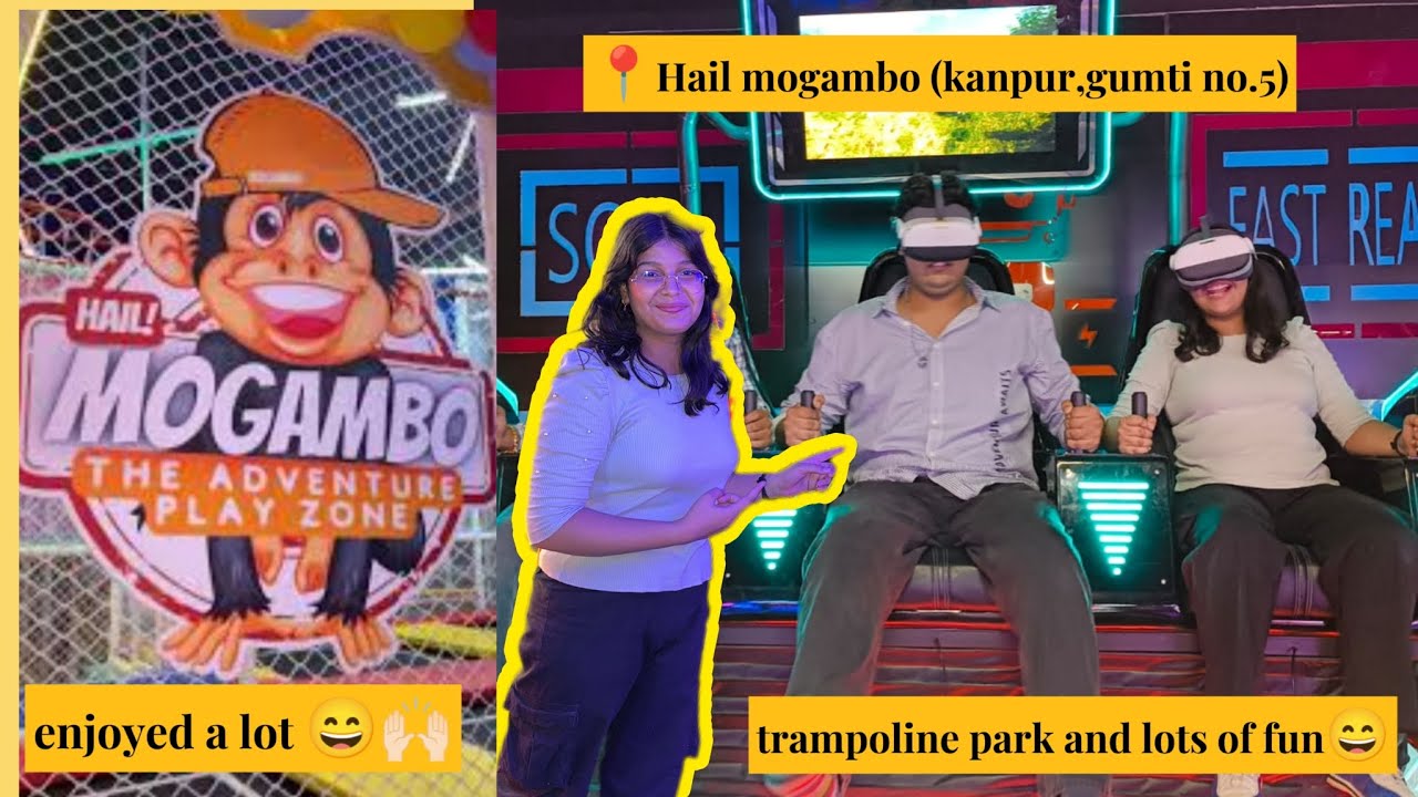 Hail Mogambo : A vlog full of surprises 😜🔥|📍 Hail Mogambo ( kanpur,Gumti no.5 ) |A literal fun Day 😋